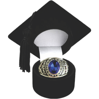 Anel de Formatura Masculino Azul Anel de Formatura Masculino Azul