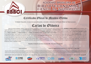 certificado internacional