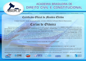 certificado internacional