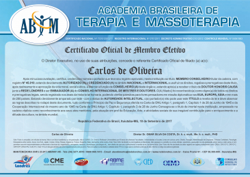 certificado internacional