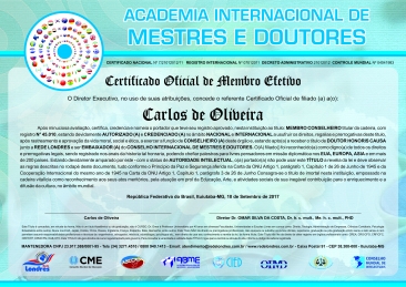 certificado internacional