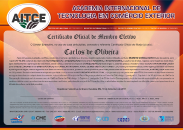 certificado internacional