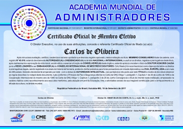 certificado internacional