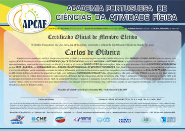 certificado internacional