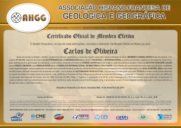 certificado internacional