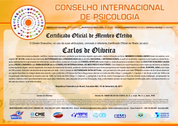 certificado internacional