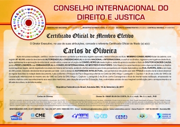 certificado internacional