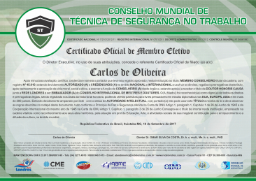 certificado internacional