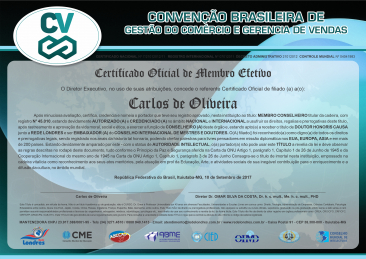 certificado internacional