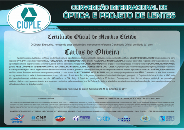 certificado internacional