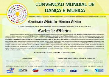 certificado internacional