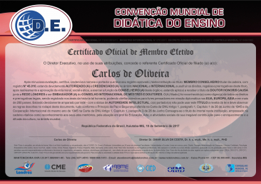 certificado internacional