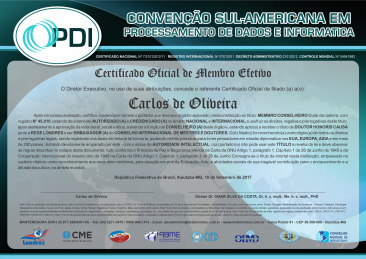 certificado internacional