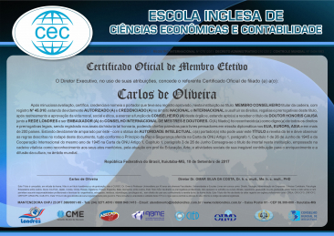 certificado internacional