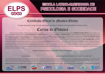 certificado internacional