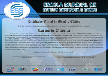 certificado internacional