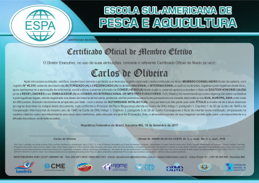 certificado internacional