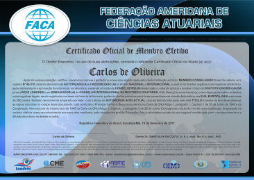 certificado internacional