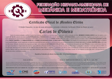 certificado internacional