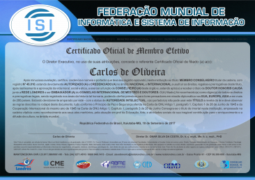 certificado internacional