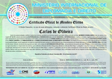 certificado internacional