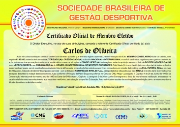 certificado internacional