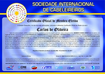 certificado internacional