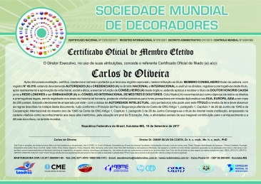 certificado internacional