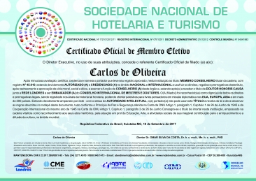 certificado internacional