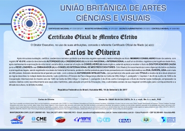 certificado internacional