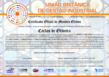 certificado internacional