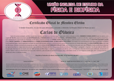 certificado internacional