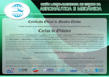 certificado internacional