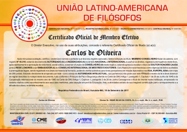 certificado internacional