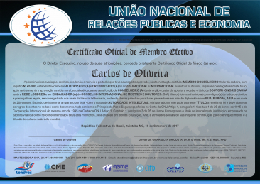 certificado internacional